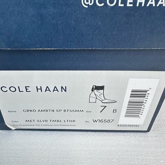 Cole Haan Women's Gray Ankle Boots Size 7 Pre-owned - Picture 16 of 16